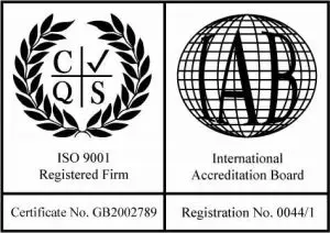 Avanti-EMG ISO certifier